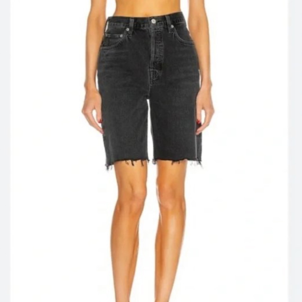 Agolde 90s Pinch Waist High Rise Bermuda